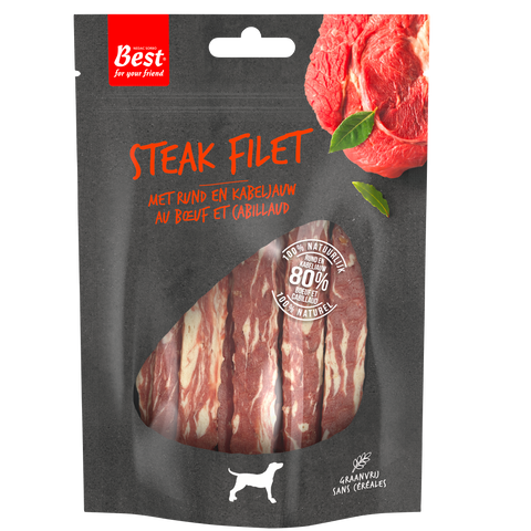 BFYF Steak Fillet Rund (8 zakjes à 100 gram)